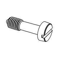 Reduced Shanke Bolts and Screws with Coarse Thread - Slotted Cheese Head — DIN Machine Screws, Indasco product S-01-0012