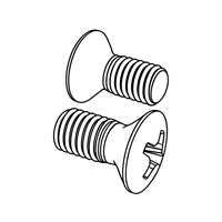 Countersunk Rasied Head Screws (Common Head Style) with Type H or Type Z Cross Recess - Product Grade A — Indasco product S-01-0019