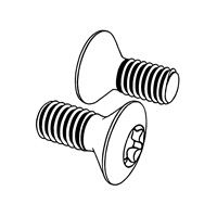 Hexalobular Socket Raised Countersunk Head Screws — DIN Hexalobular Socket Machine Screws, Indasco product S-03-0007