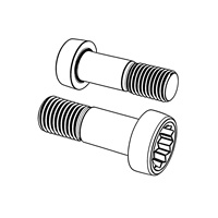 Aerospace; Cheese Head Bolts, with Internal Serration and MJ-thread, Short Thread, Titanium Alloy — Indasco product S-04-0002
