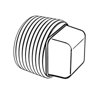 Square Head Plug — ASME Plugs, Indasco product S-07-0005