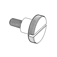 Knurled Thumb Screws, High Type — DIN Knurled Screws, Indasco product S-08-0004