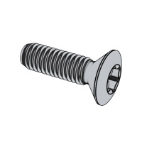 Hexalobular Socket Raised Countersunk Head Thread Rolling Screws — DIN Locking Screws, Indasco product S-09-0006