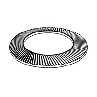 Lock Washers with Doule Faced Printing, Steel, Heavy Type — DIN Disc spring, Indasco product W-01-0005