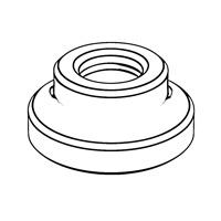Thrust Pads — DIN Thrust Washers, Indasco product W-02-0002