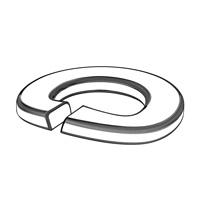Curved Spring Lock Washers — DIN Spring Washers, Indasco product W-04-0014