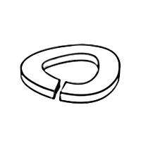 Wave Spring Lock Washers — DIN Spring Washers, Indasco product W-04-0016