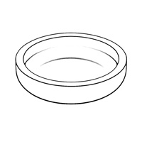 Sealing Push-In Caps — DIN Sealing Washers, Indasco product W-11-0001